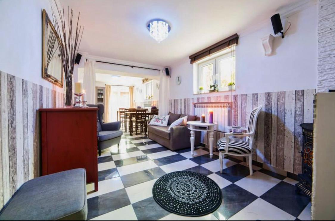 Willa Pod Losiem Krynica Zdroj Bagian luar foto